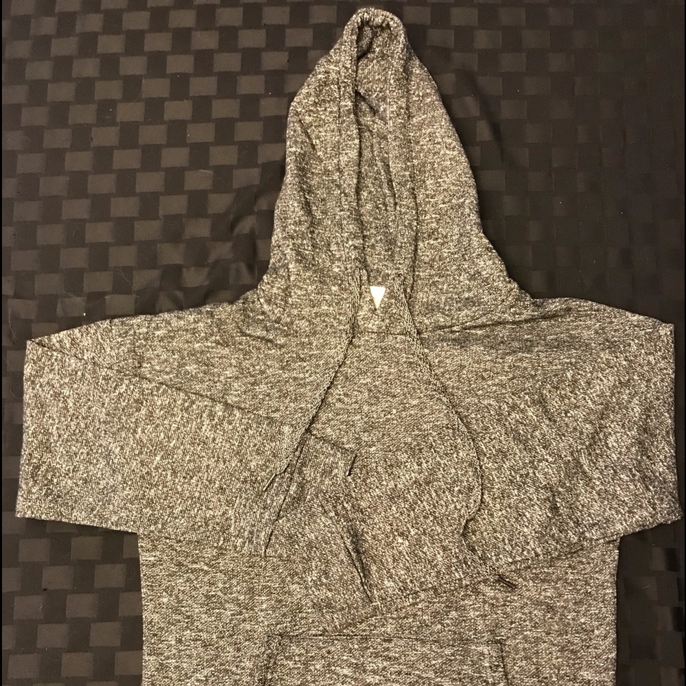 Drop Shoulder Drawstring Knitted Pullover - Picture 3 of 6